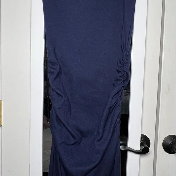 Michael Stars Color Midnight Wren Tank Midi Dress Super Soft Size Medium - Picture 4 of 4